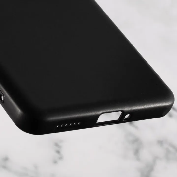 Vivo%20iQOO%20Z9%20Turbo%20Silicone%20Matte%20Flexible%20Soft%20Phone%20Case%20-%20Black%20-%20Phone%20Back%20Cover%20-%20Image%202