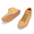Woodland Men Solid Leather Mid-Top Sneakers - 3324119 Camel. 