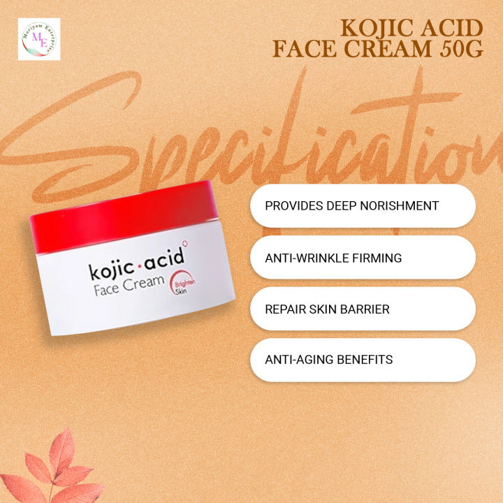 Kojic%20Acid%20Face%20Cream%20Deep%20Nourishment%20Brightening%20Anti-Ageing%20Moisturizing%20Skin%20Care%20Cream%2050g%20-%20Image%202