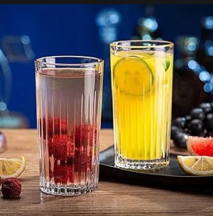 Everyday%20Use%20good%20quality%20strong%20crystal%20clear%20unique%20design%20Heavy%20300%20Ml%20Drinking%20Water%20glass%20set%206%20pcs%20-%20Image%204
