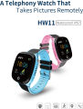 HW11 waterproof IP67 kids Anti Lost Tracking Touch Screen Smart Watch SOS Call Pedometer Intelligent Watch with Camera.