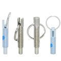 Index Plunger Stainless Steel Carbon Steel Rest Position Retractable Spring Pin Locking Pin with Ring in stock. 