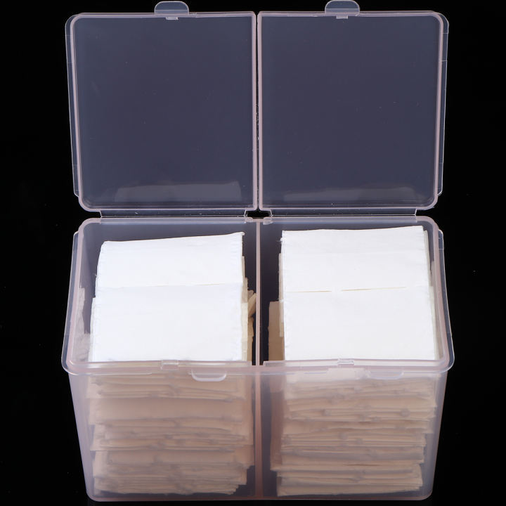 Myyeah%202Compartments%20Clear%20Remover%20Cotton%20Pad%20Swab%20Container%20Nail%20Art%20Tool%20Cotton%20Swabs%20Organizer%20Glitter%20Powder%20Storage%20Box%20-%20Image%204