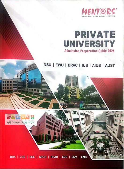 MENTORS Private University Admission Preparation Guide (37th Edition)-2026