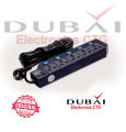 ST-512, Safe Touch (15 Feet Cable) Individual Switch, Multiplug 5 Port Extention Socket - Multi Plug - Multi Plug.
