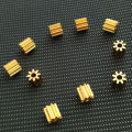10pc Diy Toy Motor Gear 130motor 0.5m 2mm Nylon Copper Shaft 8t/9t/12t/15t Mini 4wd Motor Gear Box Gear Reducer Gearbox Rc Parts. 