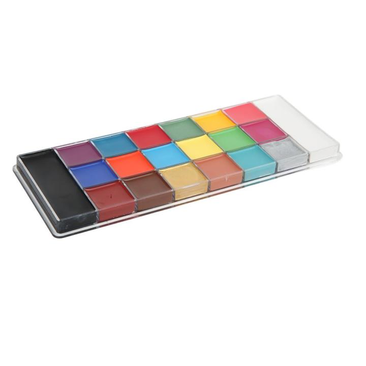 New 20 Color Face Body Paint Oil, afe Hypoallergenic Face Painting ...