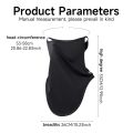 SHINEMEOTH 2Pcs Cycling Bandana Summer Face Cover Half Mask Hang-Ear UV Protection Long Neck Gaiter Cool Tube Scarf Sport Hiking. 