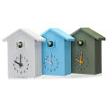 Yesurprise Modern Cuckoo Wall Clock Fashion Creative Pendulum Clocks Bird House Battery Powered Cuckoo Wall Clock For Living Room Kitchen.