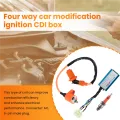 Racing Ignition Coil+Spark Plug+CDI Box For GY6 50cc-150cc 4-Stroke Engines ATV.