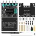 ZK-MT21 Bluetooth Amplifier Board 2.1 2X50W+100W Audio Power Amplifier Module Bass and Treble Control with Antenna. 