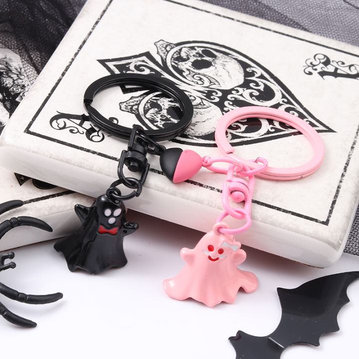 Cute%20Solid%20Ghost%20Keychains%20Heart%20Magnetic%20Snap%20Key%20Rings%20For%20Friends%20Boys%20Girls%20Funny%20Halloween%20Gift%20Handmade%20DIY%20Jewelry%20-%20Image%202