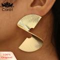 Carat Golden Irregular Spiral Earrings Bohemian Gold Butterfly Leaf Earrings Statement Punk Jewelry for Women Girls Style Minimalist Style Earrings. 