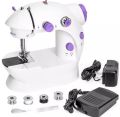 Dual Speed Portable Mini Electric Pedal Sewing Machine. 