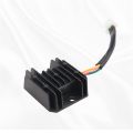 Universal 4 Wire Full Wave Black Motorcycle Regulator Rectifier 12V DC Bike Quad. 