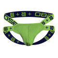 BS (1 Pieces) Sequence Modal Men Underwear thongs Mens Jockstrap Thongs And G strings  Quick Dry Dot Innerwear BS3511. 