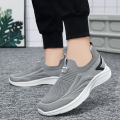 Men's Shoes 2023 Autumn New Sports Shoes Men's Comfortable Shoes for the Old Soft Bottom Walking Shoes Couples Running Shoes.