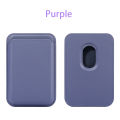 Magnetic Universal Leather MagSafe Wallet Card Holder Strong Hold Card Pocket for Iphone Samsung Xiaomi OPPO Motorola Google. 