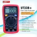 Digital Multimeter UT33B+ For AC/DC.