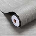 Grasscloth Peel and Stick Wall Paper Deep Grey Fabric Wallpaper Self Adhesive Removable Kitchen Wallpaper Grassweave Textured.