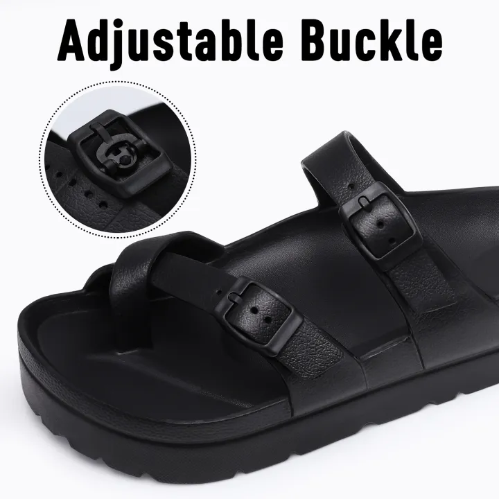 Kidmi%20Women's%20Platform%20Sandals%20Summer%20Slippers%20Fashion%20Non-slip%20Beach%20Sandals%202024%20Summer%20Women%20Flip-flops%20Adjustable%20Buckle%20Superman%20-%20Image%203