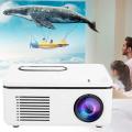 S361 Mini Home Portable LED Projector 1080p HD for Desktop / DVD Speaker(US 100-240V).