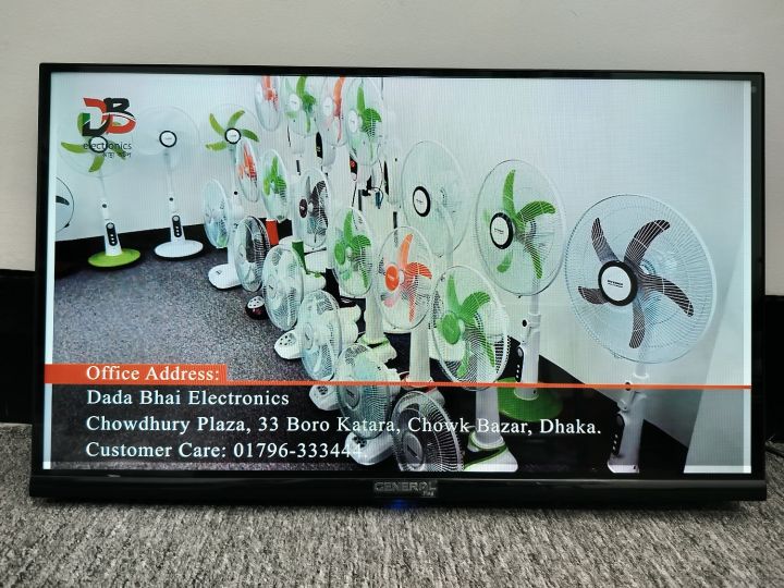 General Flag Smart Android TV-24", Warranty 01 Year - Service Warranty 05 Years.