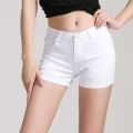 KarSaNy White Jean Shorts Women Summer Elastic Mini Short Pants Female Casual Shorts Women Denim Short Jeans Women's Summer. 
