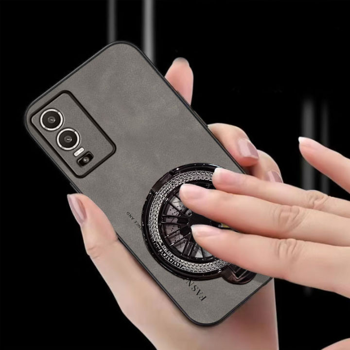 Phone%20Cover%20For%20VIVO%20Y76%205G%20Back%20cover%20Fluff%20Hard%20Cortex%20Plush%20Cover%20with%20Gyro%20Stent%20Soft%20Edge%20Anti-Slip%20Cover%20cases%20-%20Image%202