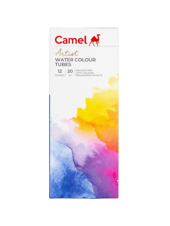 Camel Artist Water Color Tubes (20ml) - 12 Shades