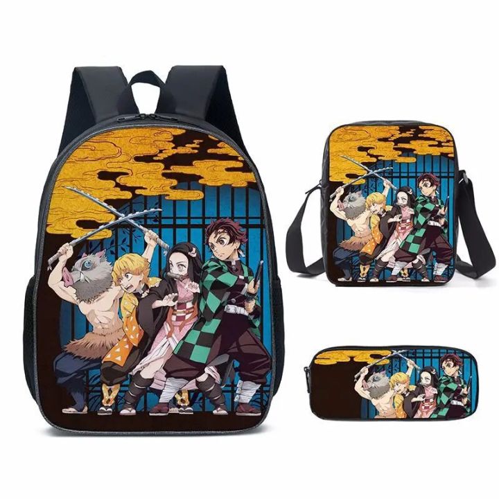 New%20Demon%20Slayer%20Anime%20Backpack%20Kamado%20Tanjirou%20Student%20School%20Bags%20Kimetsu%20No%20Yaiba%20Bags%20Girls%20Boys%20Three-Pieces%20Notebook%20Bag%20-%20Image%203