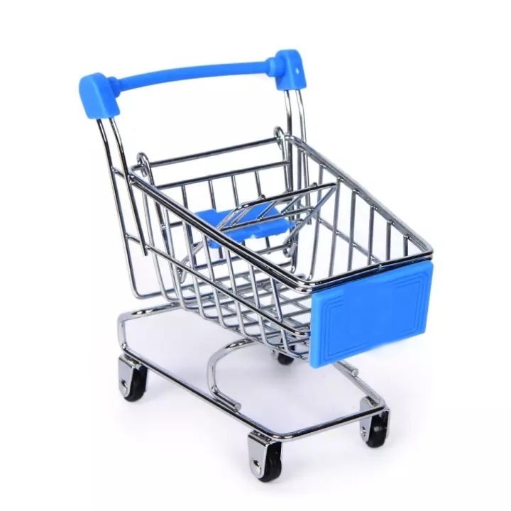 Creative%20Supermarket%20Mini%20Shopping%20Cart%20Trolley%20Metal%20Simulation%20Kid%20Toy%20-%20Image%202