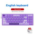 E-YOOSO Z94 USB Mechanical Gaming Keyboard Wired Monochrome LED Backlit Blue Red Switch 94 Key for Compute Laptop PC. 