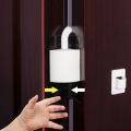 Door Stopper Baby Safety Lock PP Anti Pinch Hand Children Security Protection Anti-grip Door Finger Protector Easy to Install.