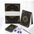 Papertree premium foil print cover water color pad water color note book with foil print cover. 