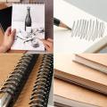 sketch art & drawing book, spiral cartridge paper for artists a5/a4/a3. 