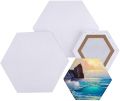 Exerz Hexagon Stretched Canvas 1pcs 8 inch.