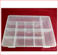 Plastic Jewelry Organizer Dividers Box for Accessories Storage. 