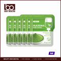 Laikou Matcha Mud Mask 12 Pieces Pack Japanese Green Tea And Volcanic Clay Facial Treatment for Brighter Smoother Skin. 