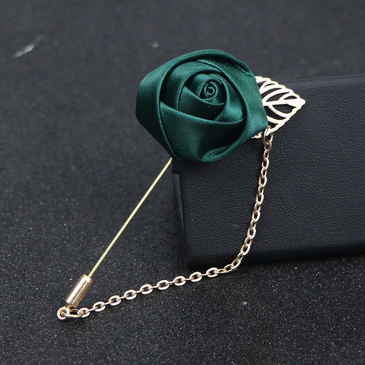 Ribbon%20Rose%20Flower%20Chain%20Lapel%20Pin%20For%20Men%20&%20Women's%20Fashion%20Accessories%20(1PS)%20-%20Image%202