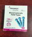 MEDIRON Blood Lancet 31G 1 Box 100pcs | Glucose Meter Needle | Diabetes Machine Needle.