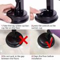 Fitness Equipment Adjustable Self-Suction Sit Up Bars Abdominal Core Workout Strength Training ab Assist Home Sport.