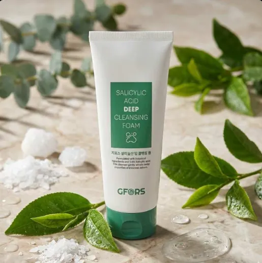 GFORS Salicylic Acid Deep Cleansing Foam 150ml – Acne Control Face Wash ...