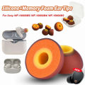 Memory Foam Tips For Sony WF-1000XM5 WF-1000XM4 WF-1000XM3 Replacement Earbuds Ear Tips Silicone Ear Pads Plugs Cushion Covers.