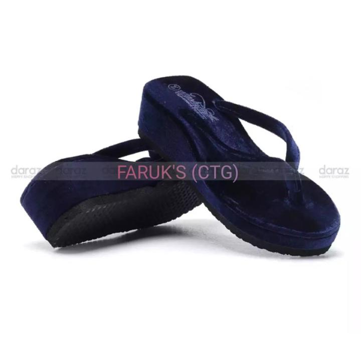 Versatile -Choice and Remark -Smart Ladies Eva Sandal Flip Flop 2 Inch Hill- Avant-garde Preferble - Low Hassle and Maintanance