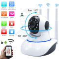 3 Antenna WiFi IP Camera V380 Pro WiFi Smart Net Camera IP Camera Smart 2 MP THREE ANTENNA Wireless Home Security Camera. 