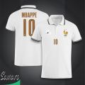 Mbappe 10 Short Sleeve Collar Polo Football Jersey For Men - Mbappe 10 Half Sleeve Collar Polo t shirt - France Jersey. 