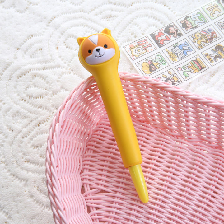 【LuckyBabyFans Store】(NEW)Squishy and Cute Gel Pen Kawaii School Supplies for Girls and Boys Gift for Kids Stress Relief Sponge Pens