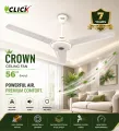 CLICK Crown Ceiling Fan 56" (Ivory) - 807047 | 7 Years Motor Warranty | Free Delivery. 
