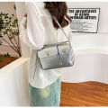 Korean version niche design retro twin bag, commuting versatile, hand-held cross-body premium shoulder bag.